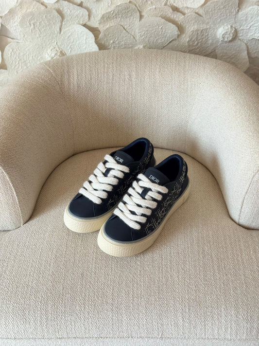 Christian Dior B33 Sneakers - Navy, Beige, Blue & Brown