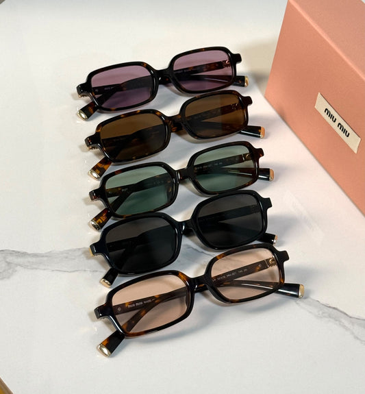 Miu Miu Rectangle Sunglasses - 