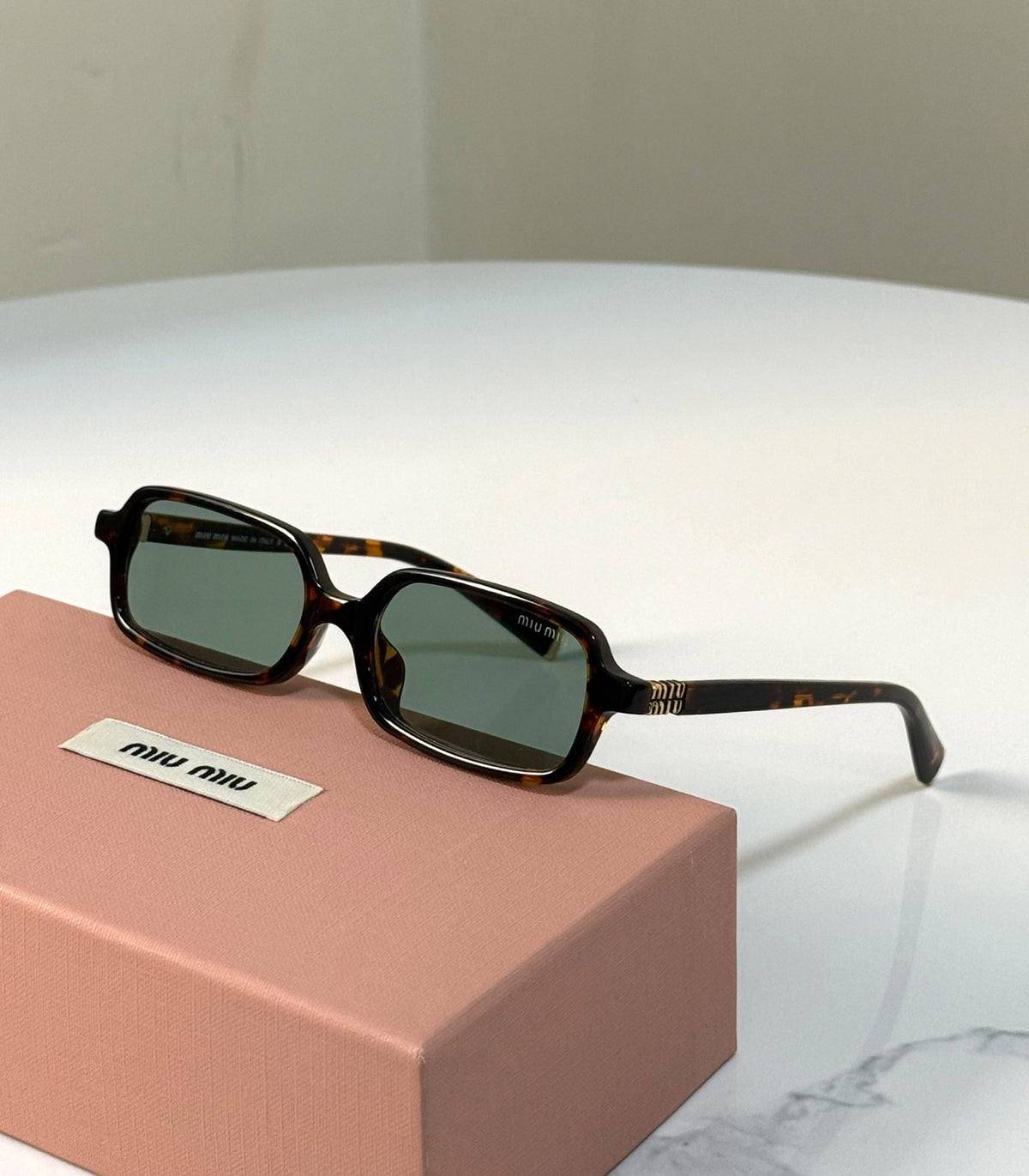 Miu Miu Rectangle Sunglasses - 