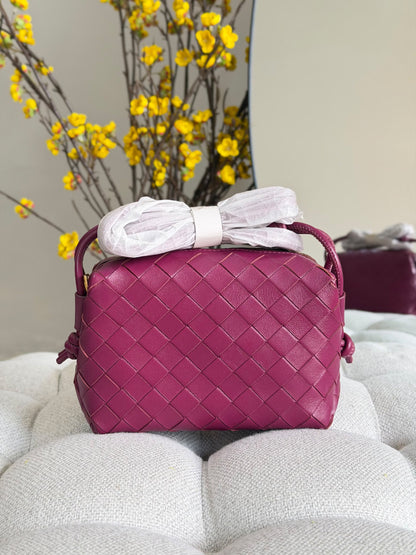 Bottega Crossbody Bag - Purple