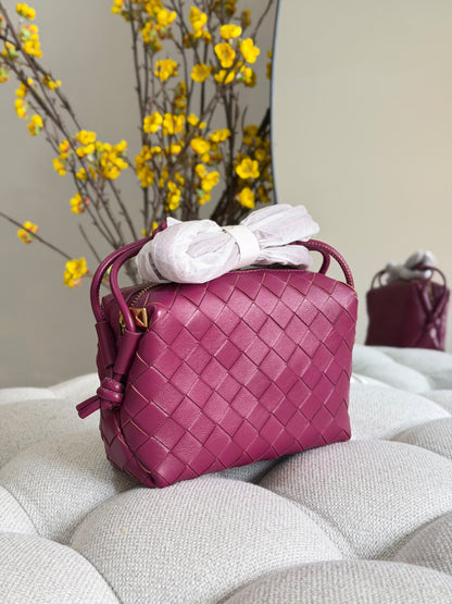 Bottega Crossbody Bag - Purple