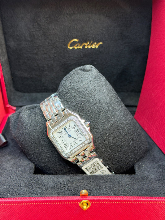Cartier Watch Diamond Bezel - 