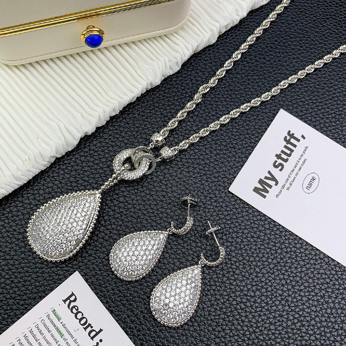 Boucheron Jewelry Set - Silver