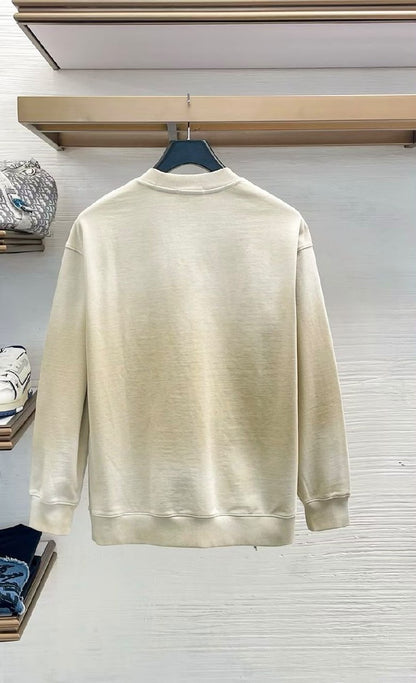 Loewe Chest-Embroidery Sweatshirt - Light Blue, White, Grey, Dark Grey