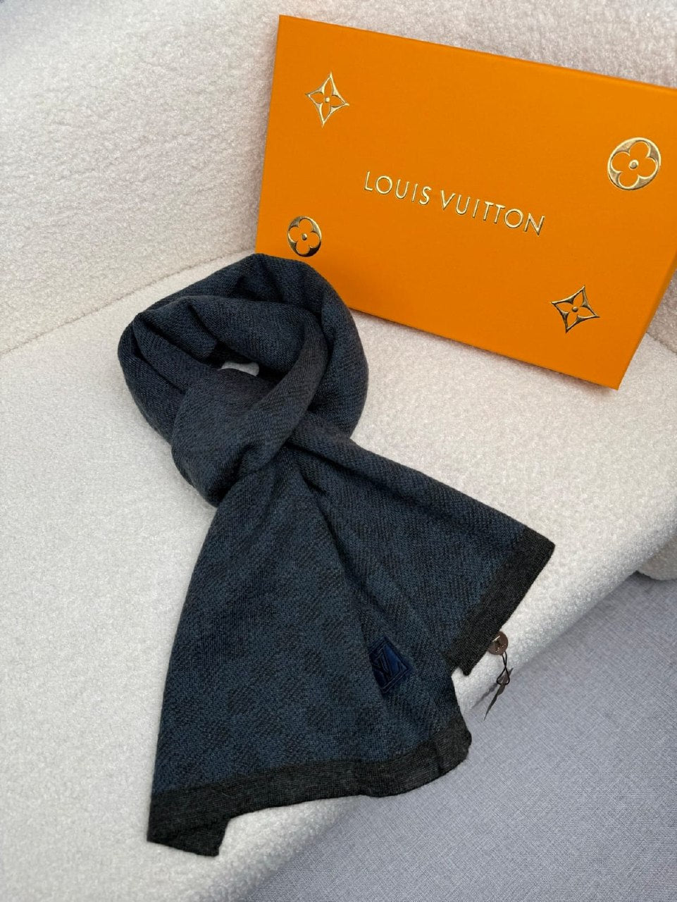 Louis Vuitton Plain Scarf - Dark Grey