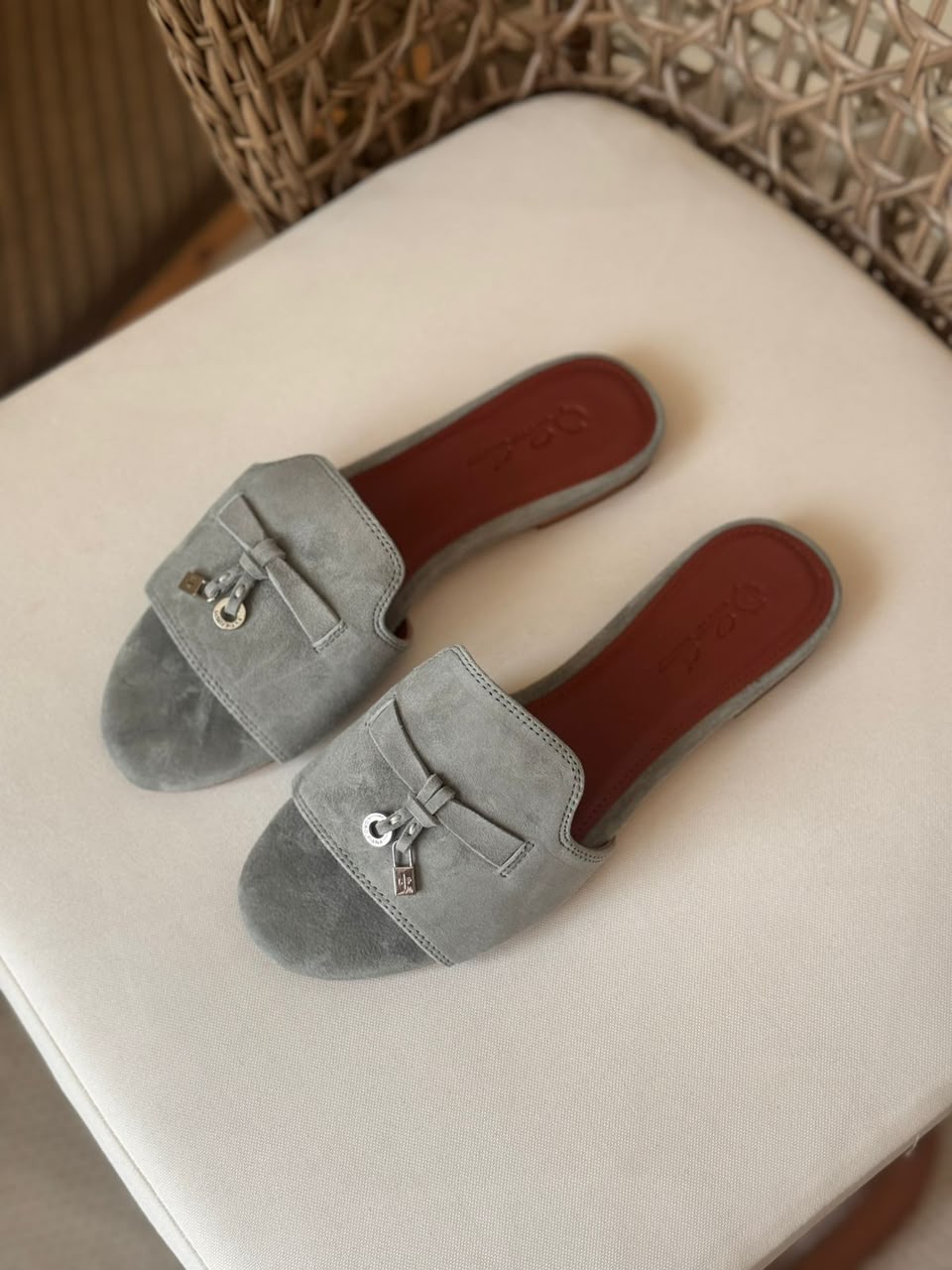 Loro Piana Mule - Grey