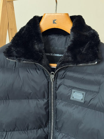 Dolce & Gabbana Puffer Jacket - Black