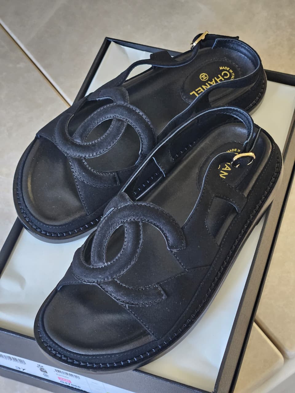 Chanel Slippers - White, Black, Beige, Brown