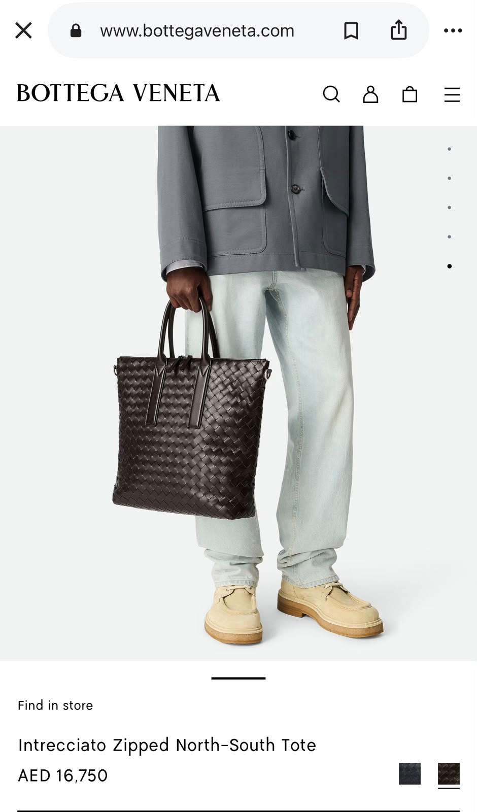 Bottega Veneta Tote Bag - Brown