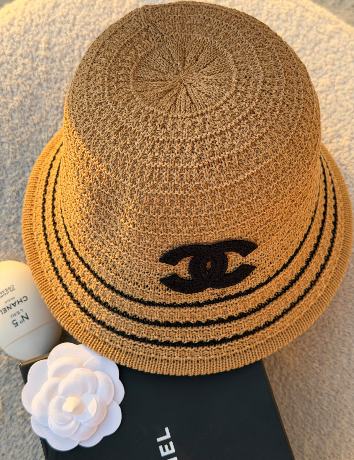 Chanel Hat - Beige