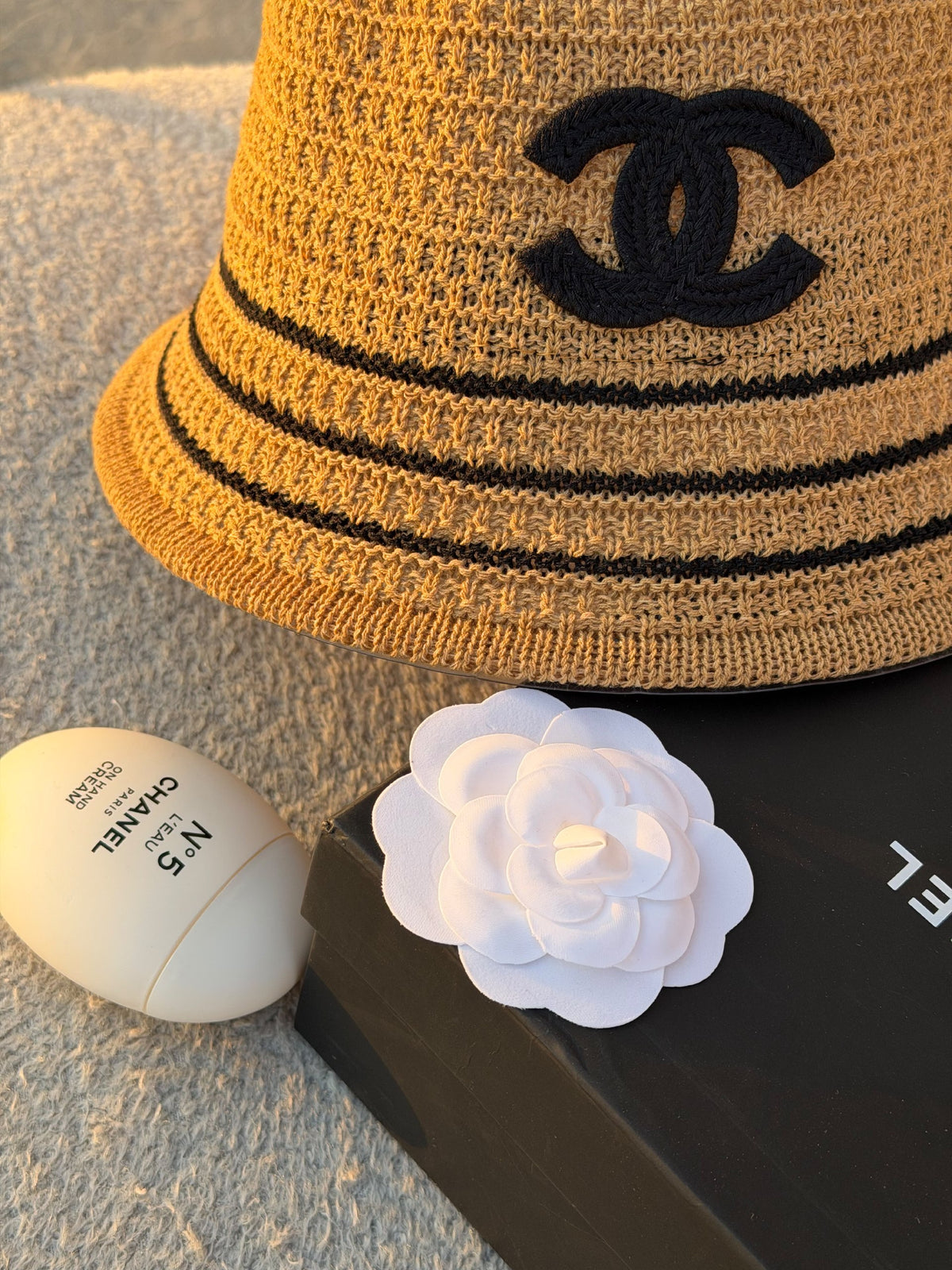 Chanel Hat - Beige