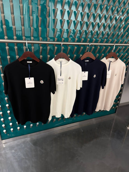 Moncler T-Shirt - Navy, Beige, Black, White