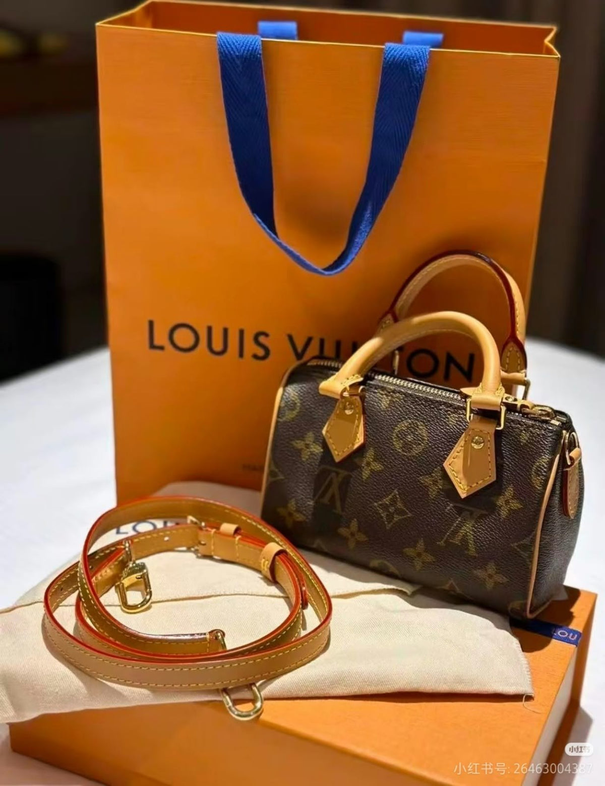 Louis Vuitton Rounded Handbag - Brown Monogram