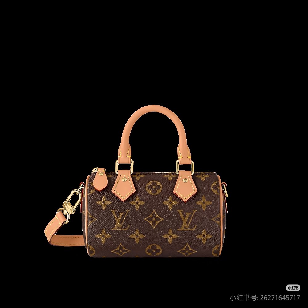 Louis Vuitton Rounded Handbag - Brown Monogram