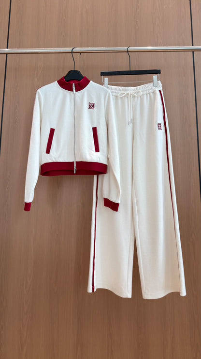 Chanel Tracksuit - White, Black
