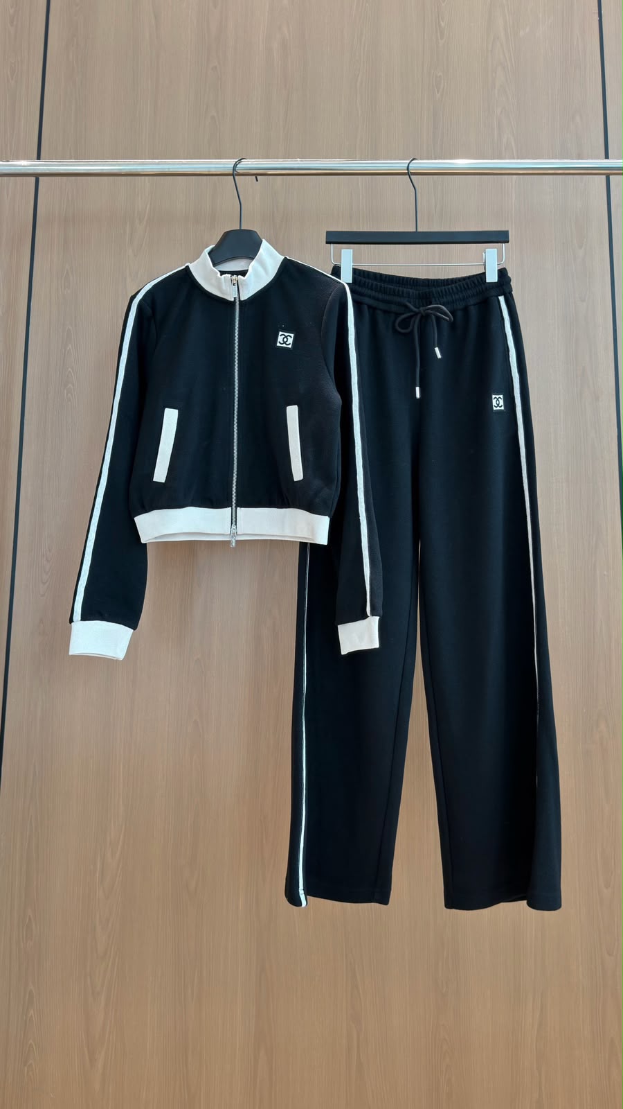 Chanel Tracksuit - White, Black