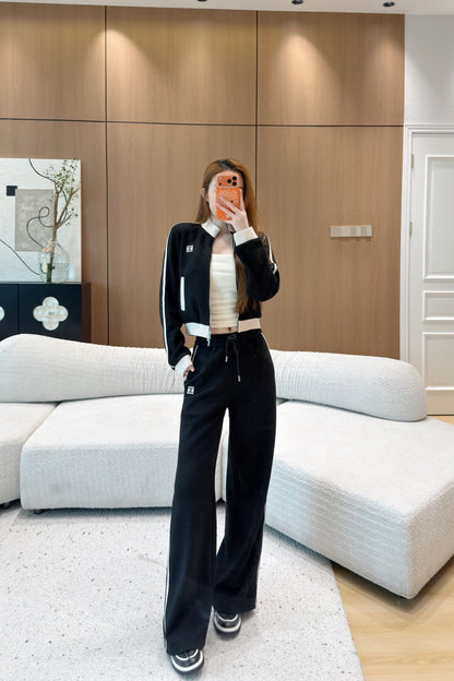 Chanel Tracksuit - White, Black
