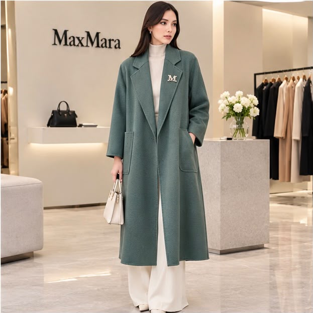 Max Mara Coat - Green
