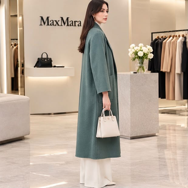 Max Mara Coat - Green