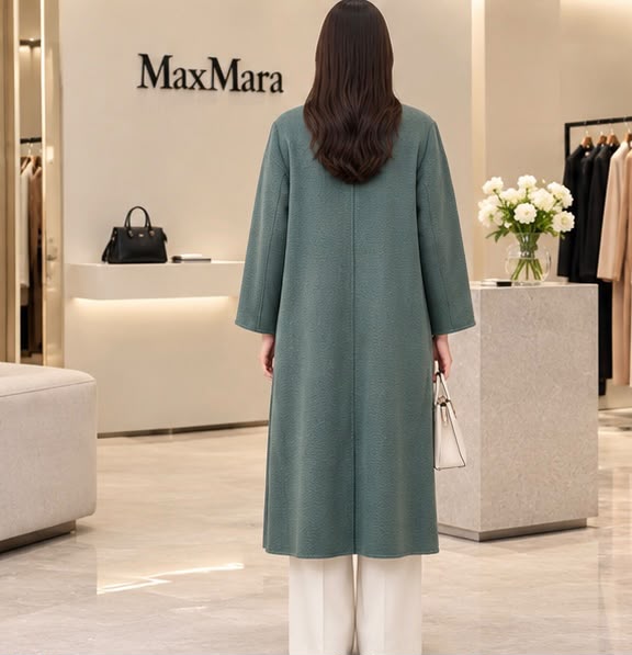 Max Mara Coat - Green