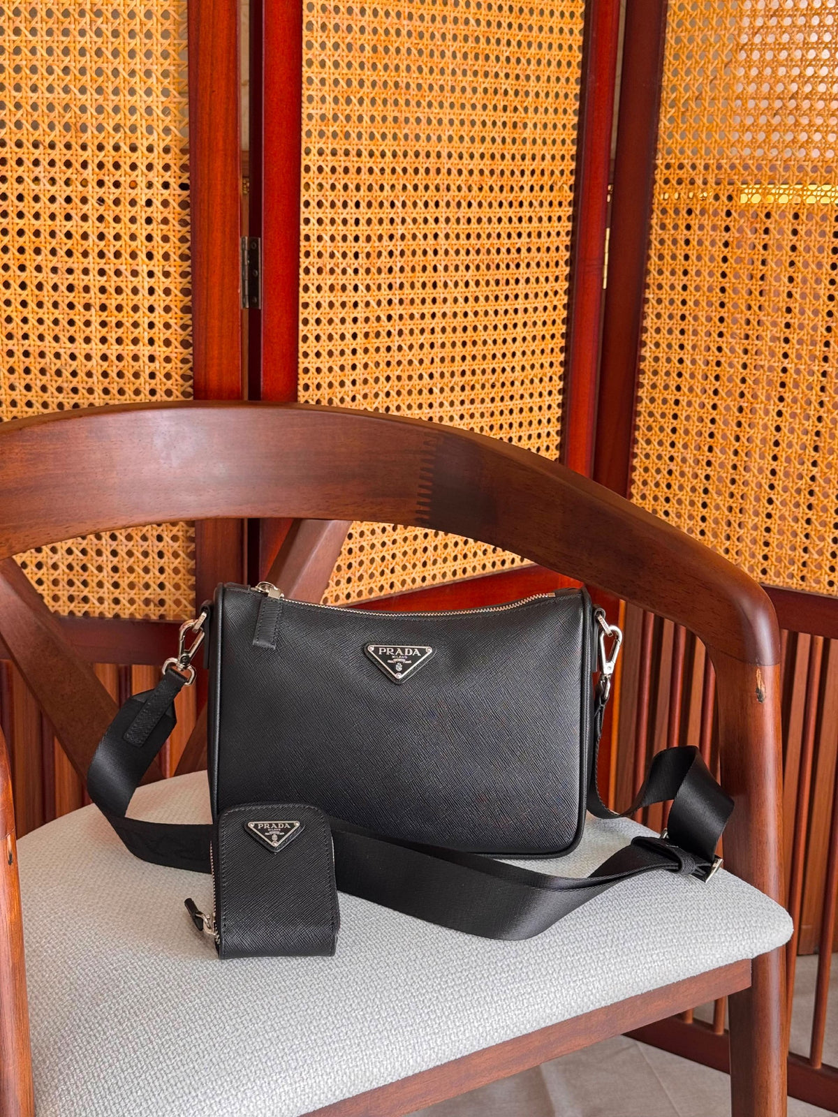 Prada Crossbody Bag - Black