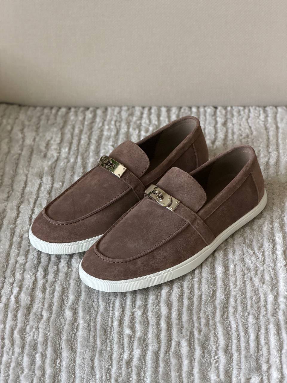 Hermès Loafers - Beige