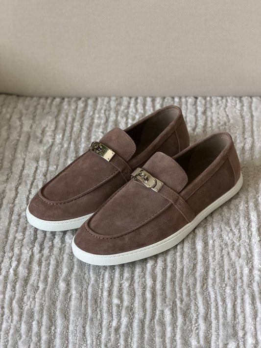 Hermès Loafers - Beige