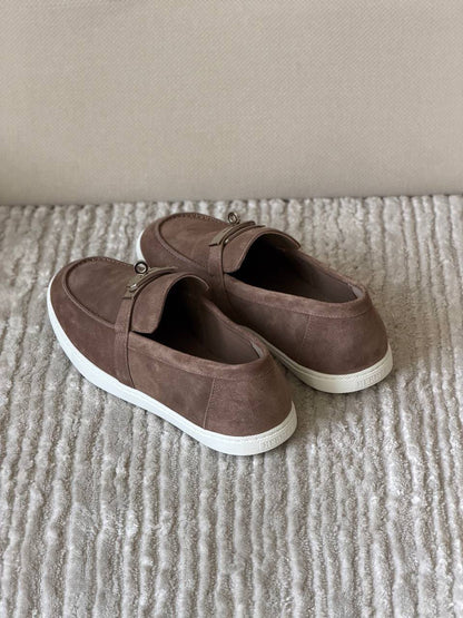 Hermès Loafers - Beige
