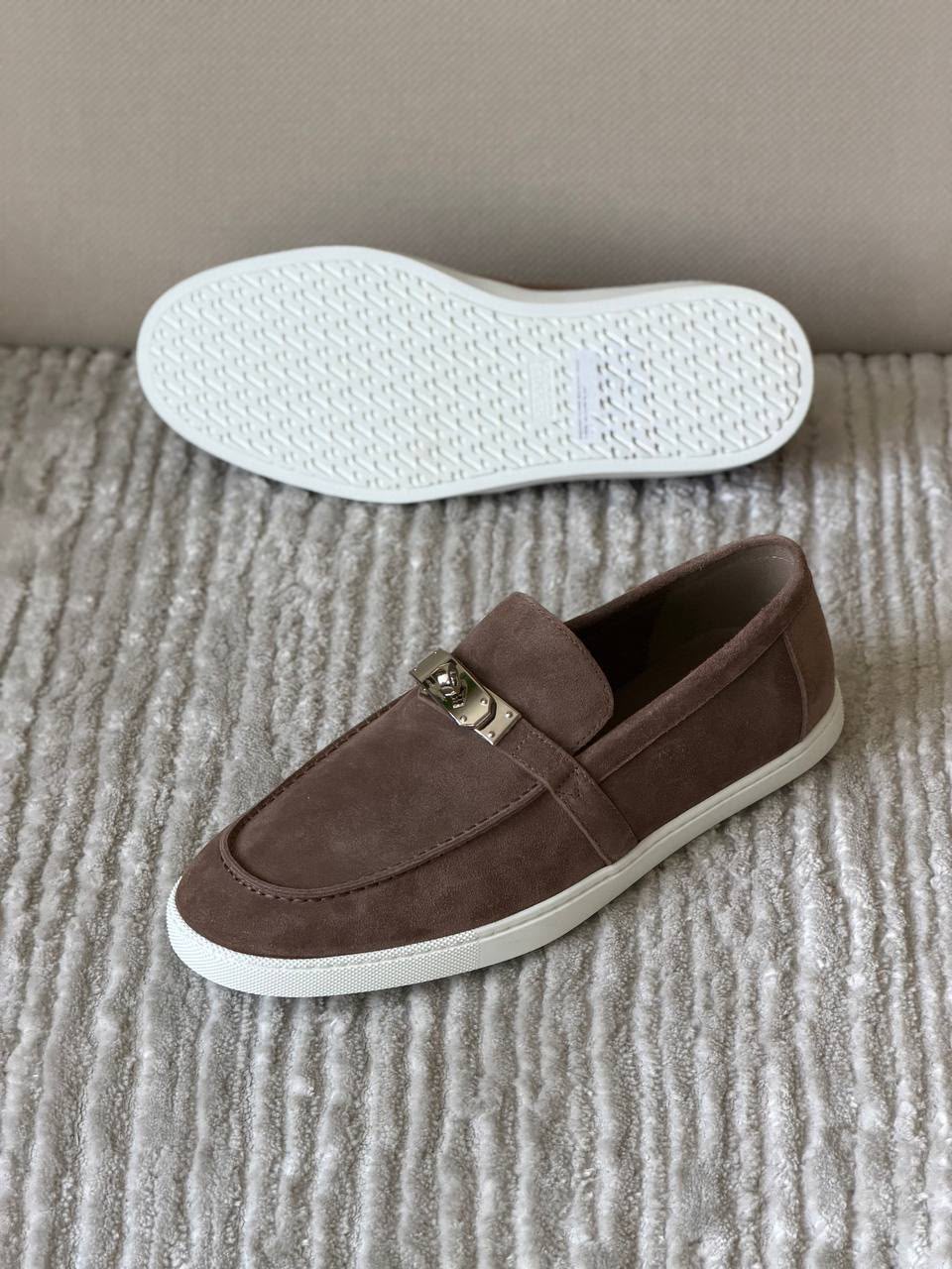 Hermès Loafers - Beige