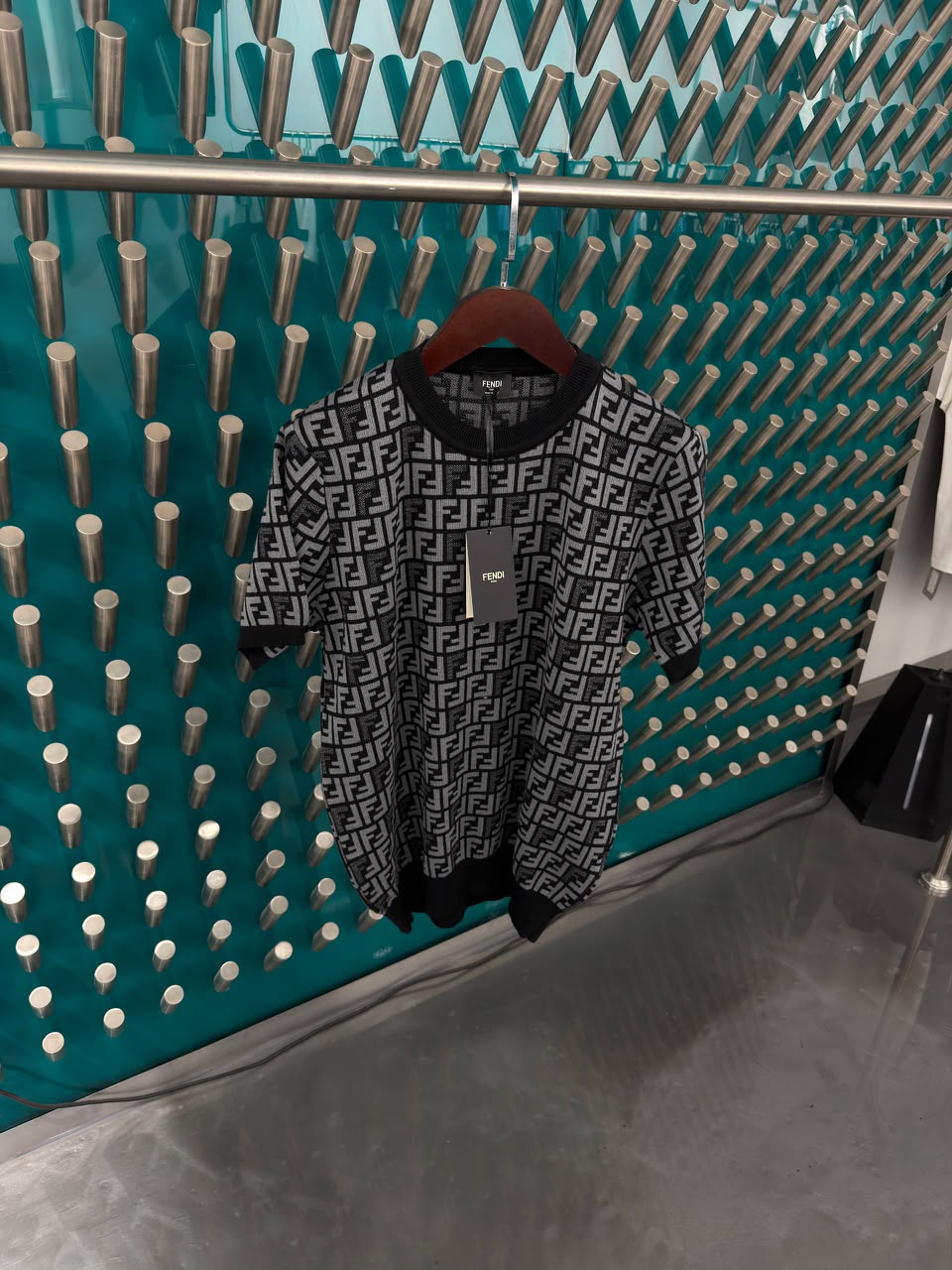 Fendi T-Shirt - Black Monogram