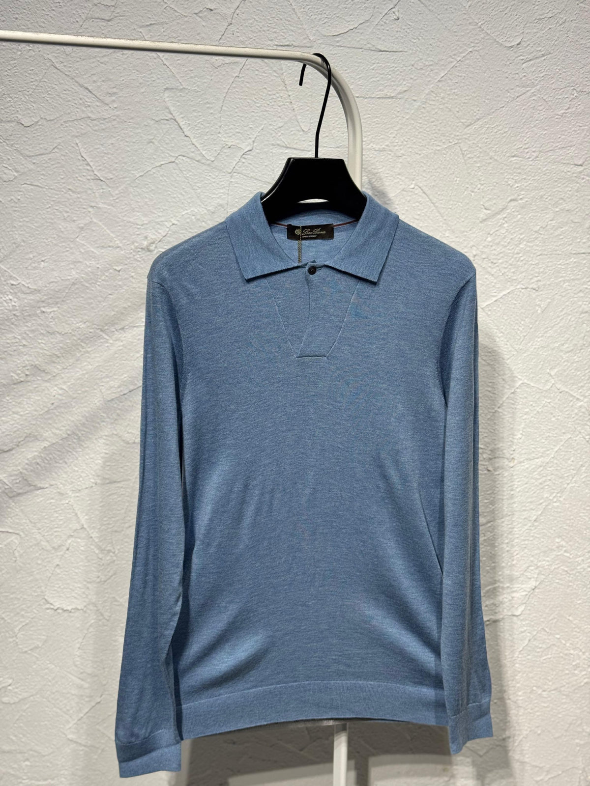 Loro Piana Polo Sweater - Light Blue, Navy, Brown, Black, Green