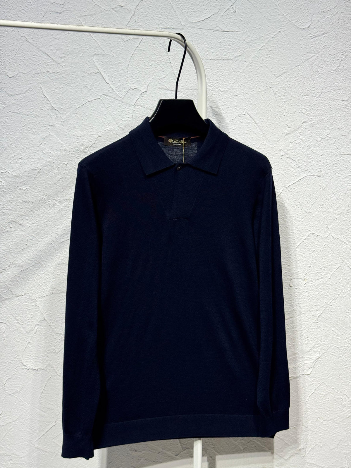 Loro Piana Polo Sweater - Light Blue, Navy, Brown, Black, Green