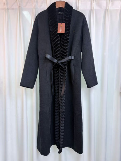 Loro Piana Coat - Beige, White, Black