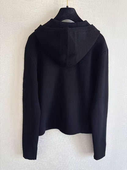 Chanel Hooded Jacket - Black