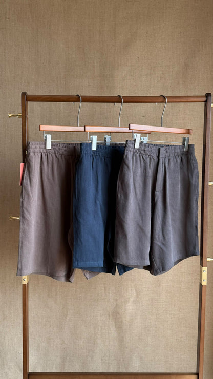 Loro Piana Shorts - Navy, Grey, Brown