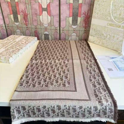 Dior Scarf - Brown Monogram