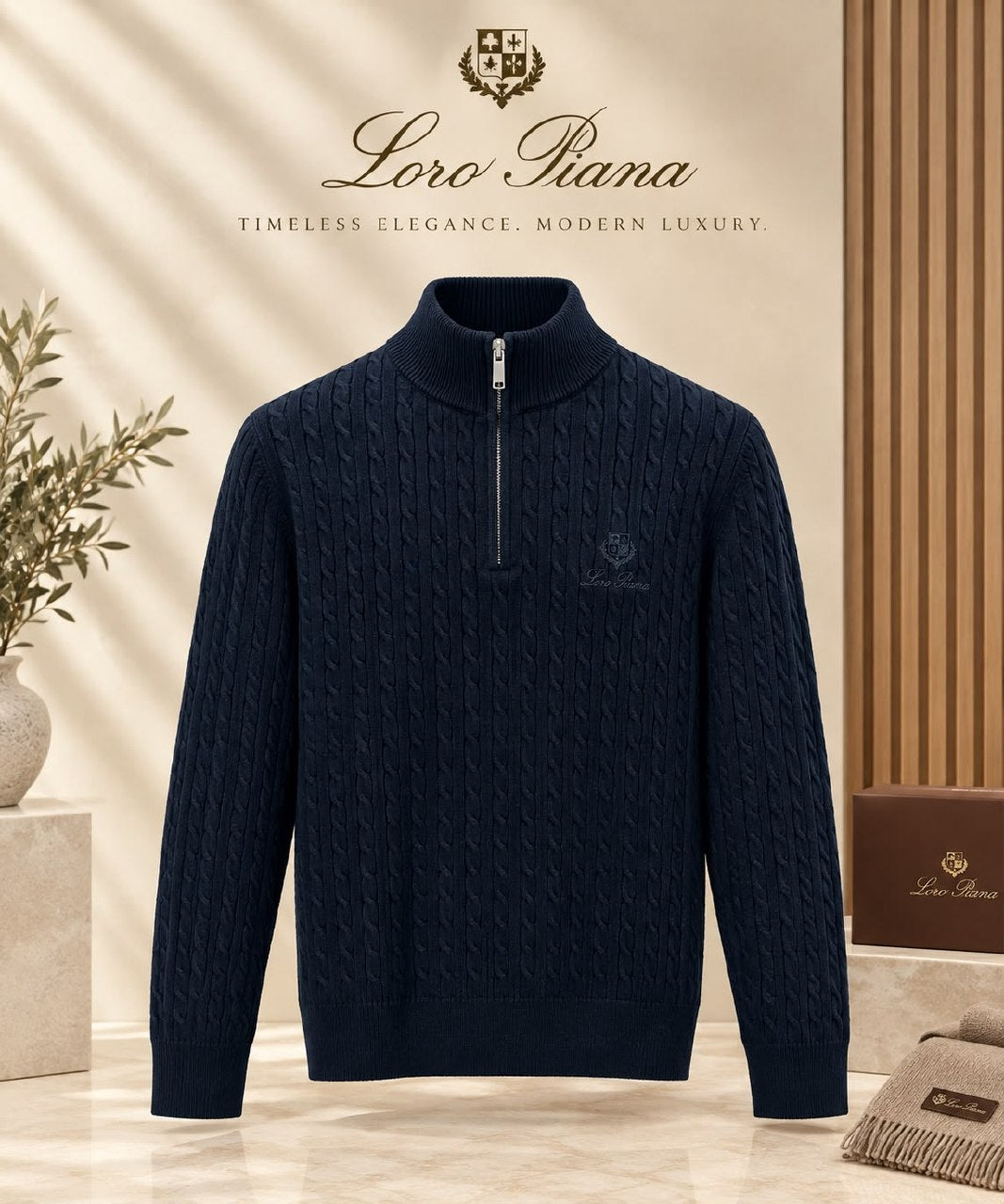 Loro Piana Sweater - Navy