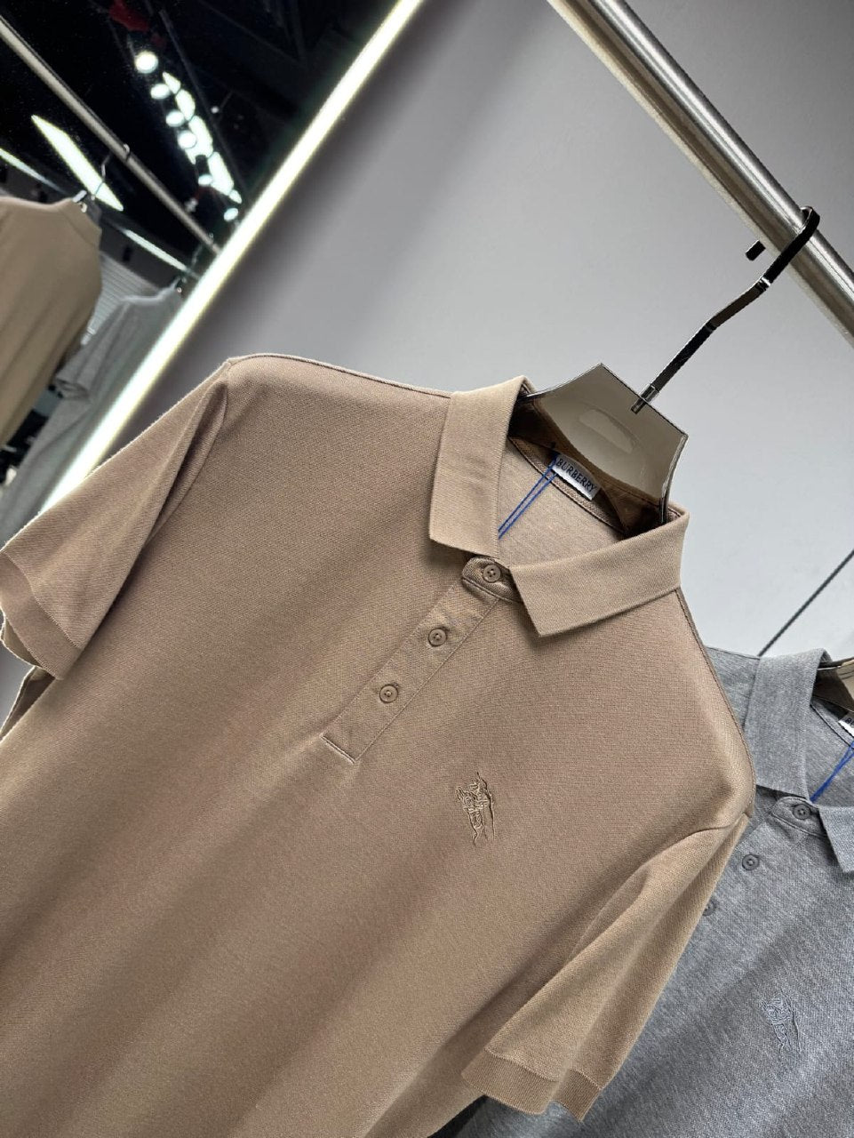 Burberry Polo Shirt - Beige, Black, Grey, Navy