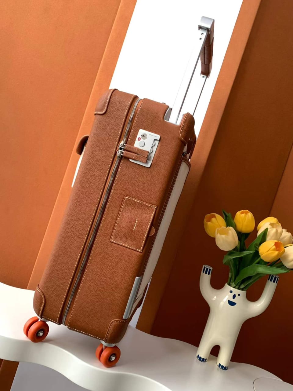 Hermès Trolley Bag - Beige