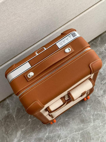 Hermès Trolley Bag - Beige
