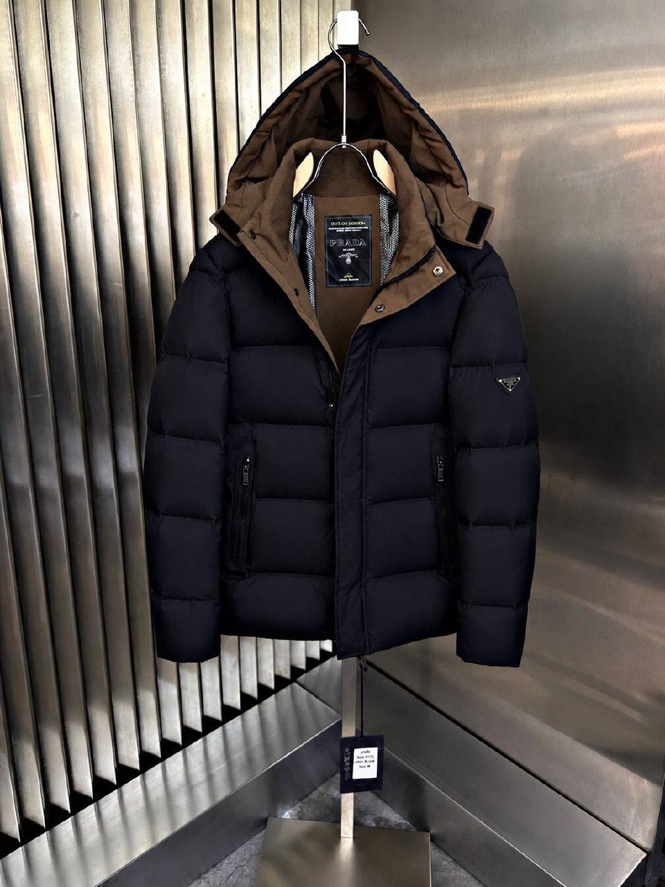 Prada Hooded Jacket - Black