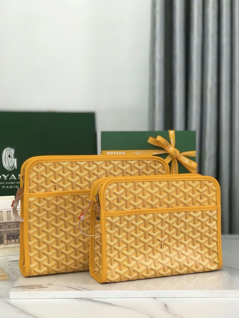 Goyard Clutch - Gold