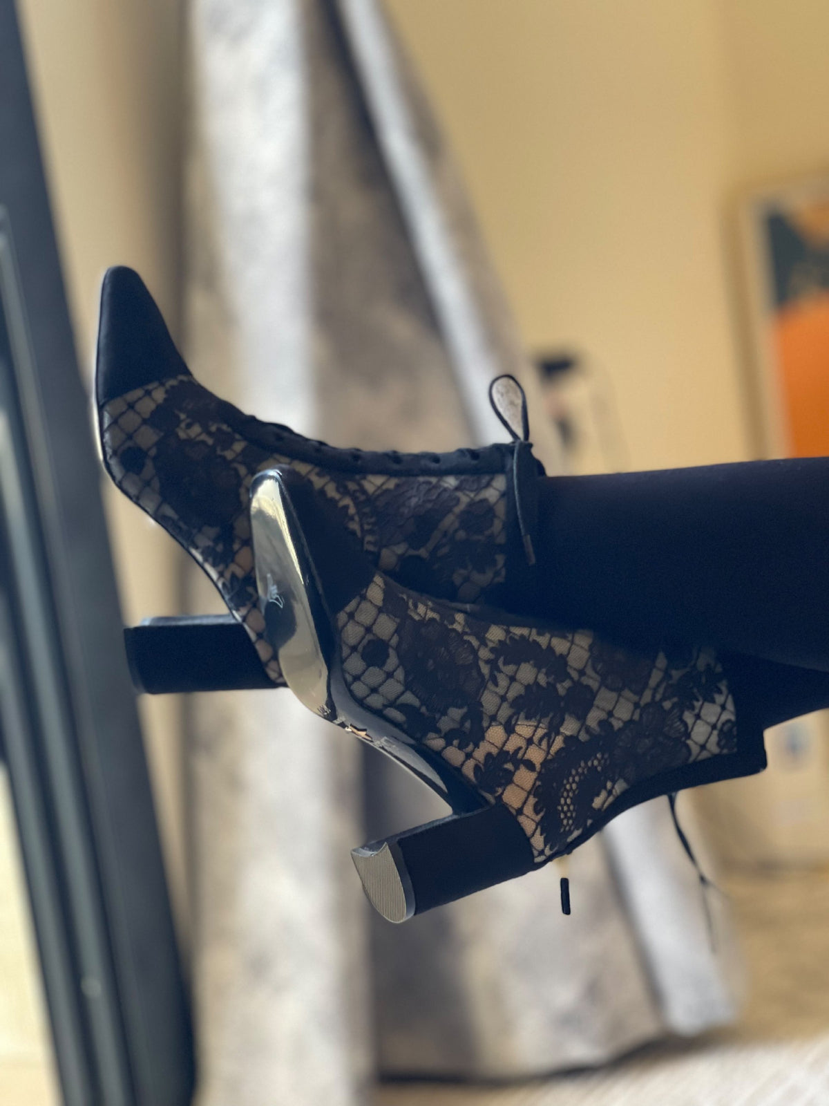 Dior Boots - Black & Beige