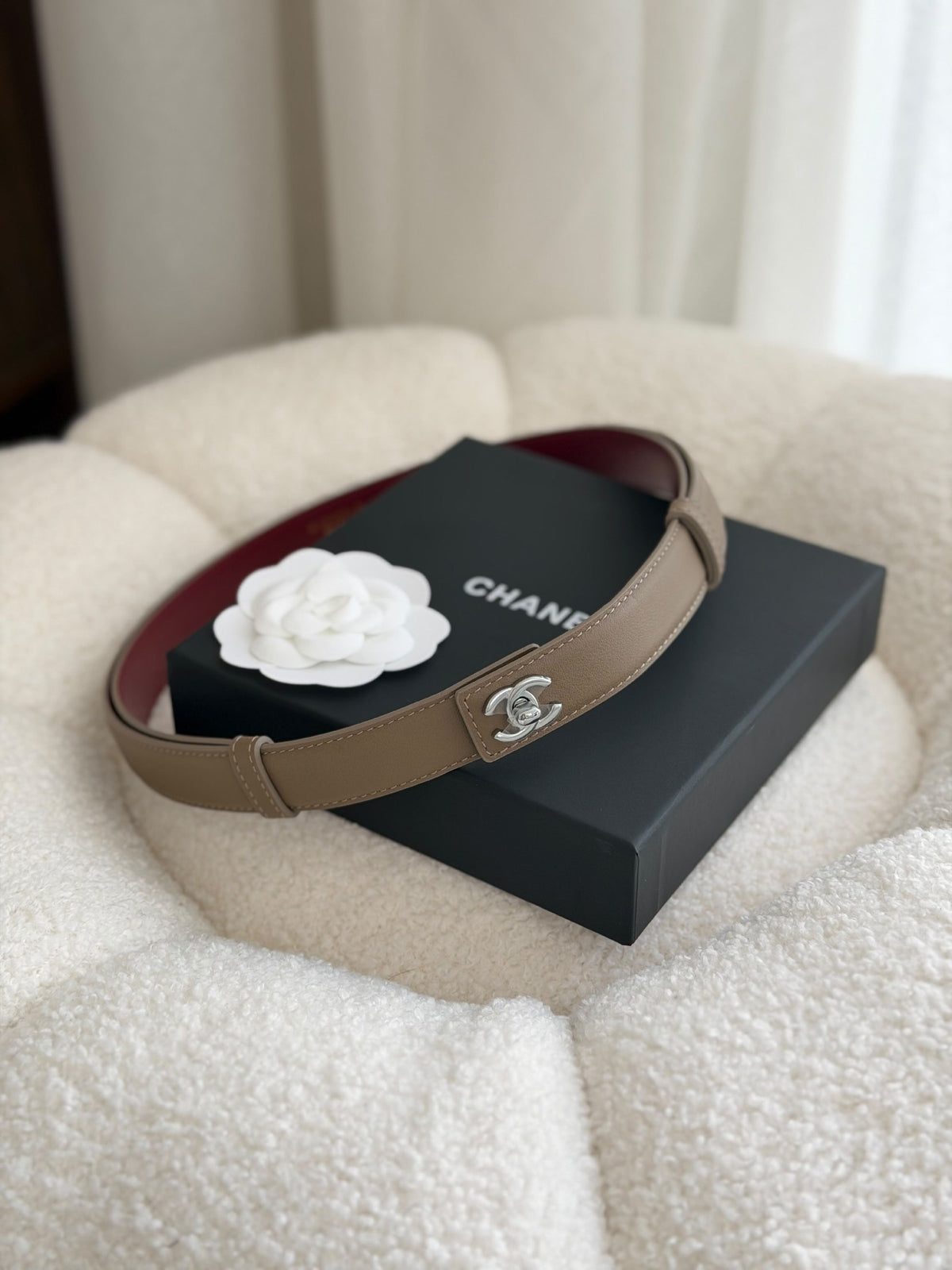 Chanel Belt - Beige