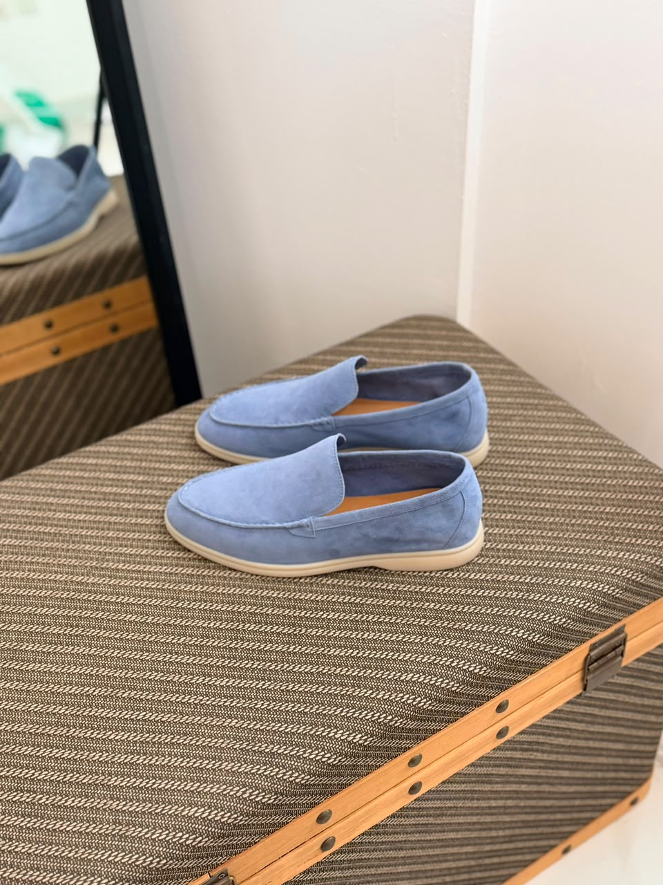 Loro Piana Loafers - Light Blue