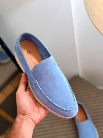 Loro Piana Loafers - Light Blue