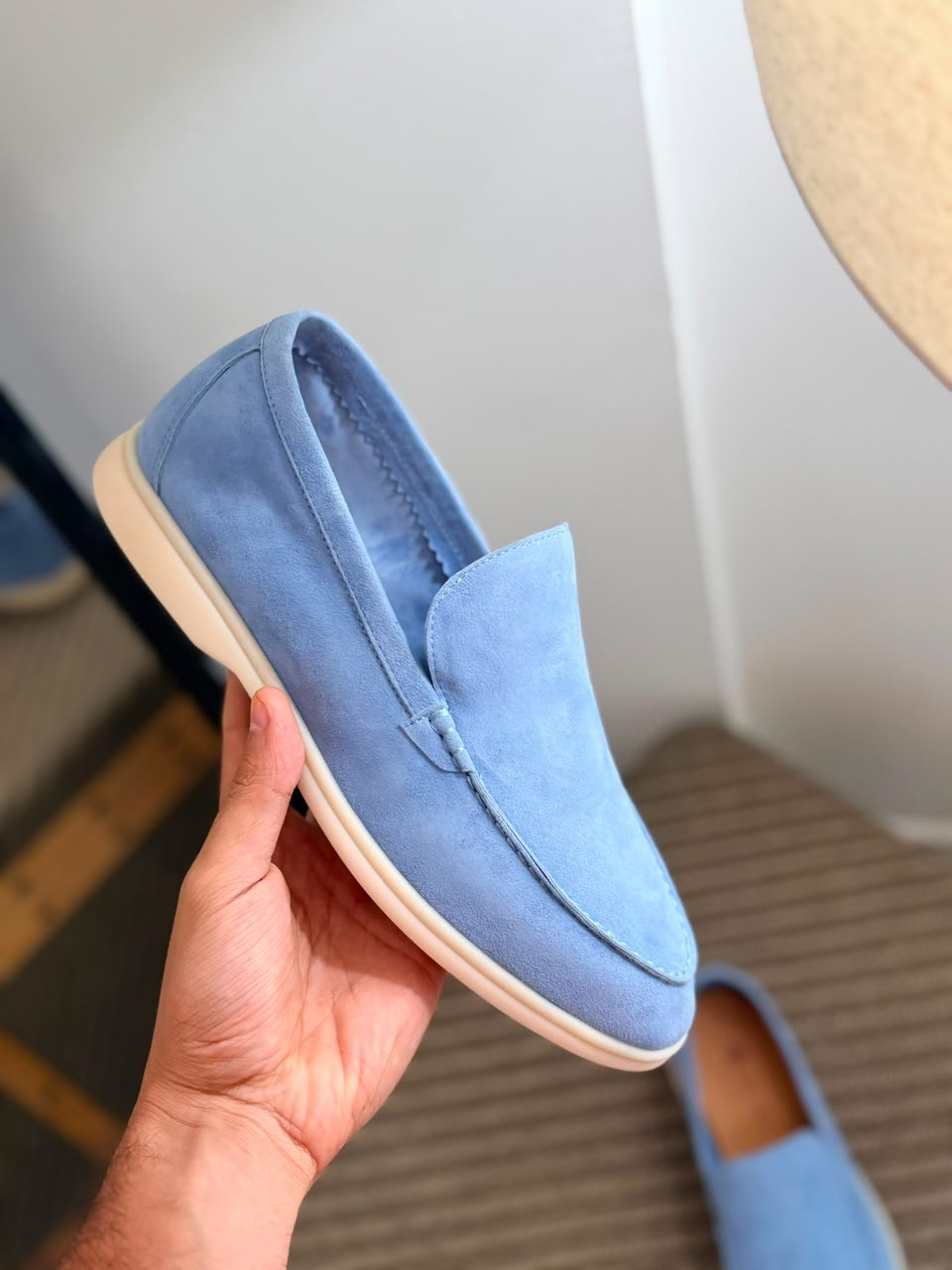 Loro Piana Loafers - Light Blue