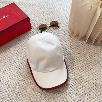 Loro Piana Cap - White