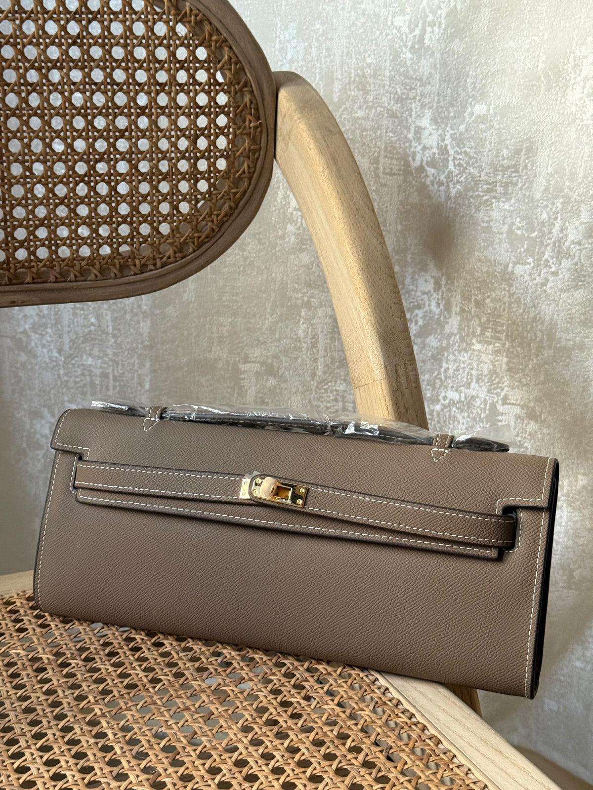 Hermès Clutch - Dark Brown