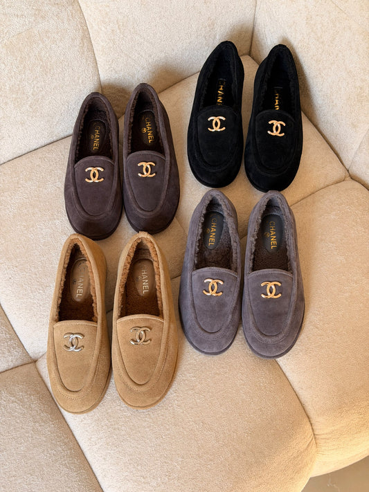 Chanel Loafers - Grey, Brown, Beige, Black